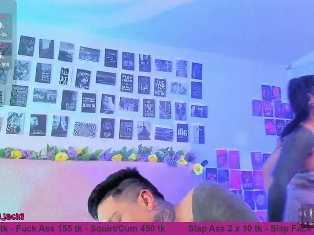 alana-and-jackk — We enjoy sex in all positions and knowing that you are watching us is another way to enjoy it, we have fun at the same time you have fun with us