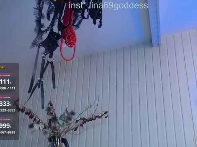 Lina69Goddesssss — When they give me power. When they make me feel good. It excites me when we have trust. Very big fetishist.