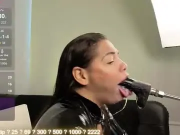 anabel693_ — GOAL: GAG 30 SECOND [100 tokens remaining] Goal completed  Thank you, my kings. You just unlocked the queen's premium mood #saliva #latex   #deepthroat #fuckmachine #ebony