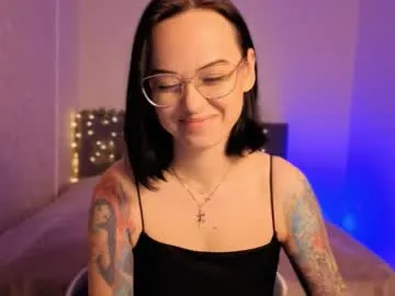 miraskyy — Sometimes just a little bit of flirting can make the whole day feel warmer #nonude #shy #glasses #c2c #tattoo