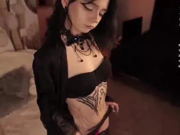 miuri_miy — Another day - ANOTHER Halloween costumeMy favorite levels: 11-33-77-111 tks - Goal: Eyes close up  [19 tokens left]  #halloween #teen #smalltits #18 #goth