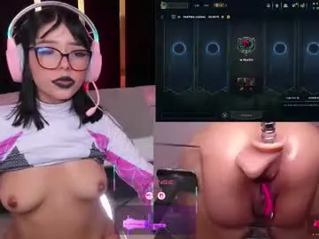 nyveth — GOAL: Dominate My Gothic Pussy X1MIN Queen squirt <3  #squirt #cum #Cosplay #bigass #lovense