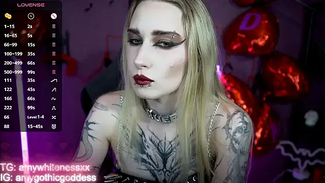 amywhitenessxx — make your dark Goddess CUM
