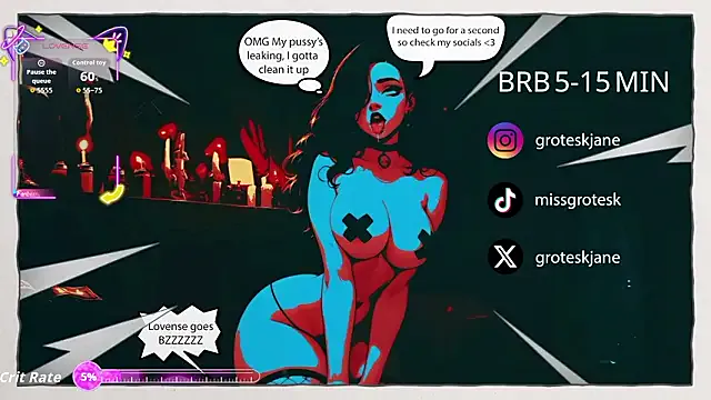 Grotesk_Couple — Cum in pussy 