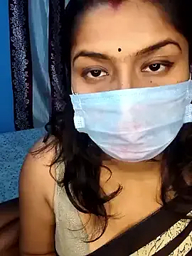 Naughty-Chaaya — Full nudu with mask, full open body