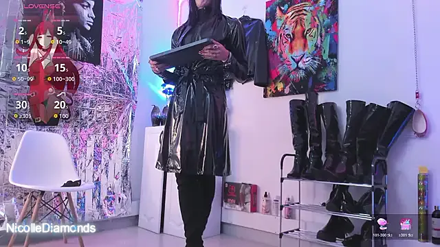 NicolleDiamonds_cg —  Slap oneself hard 