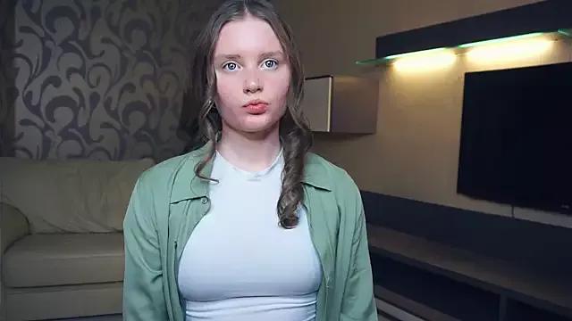 StripChat SunRinglein is Freechat SunRinglein — tongue licks lips close to the camera
